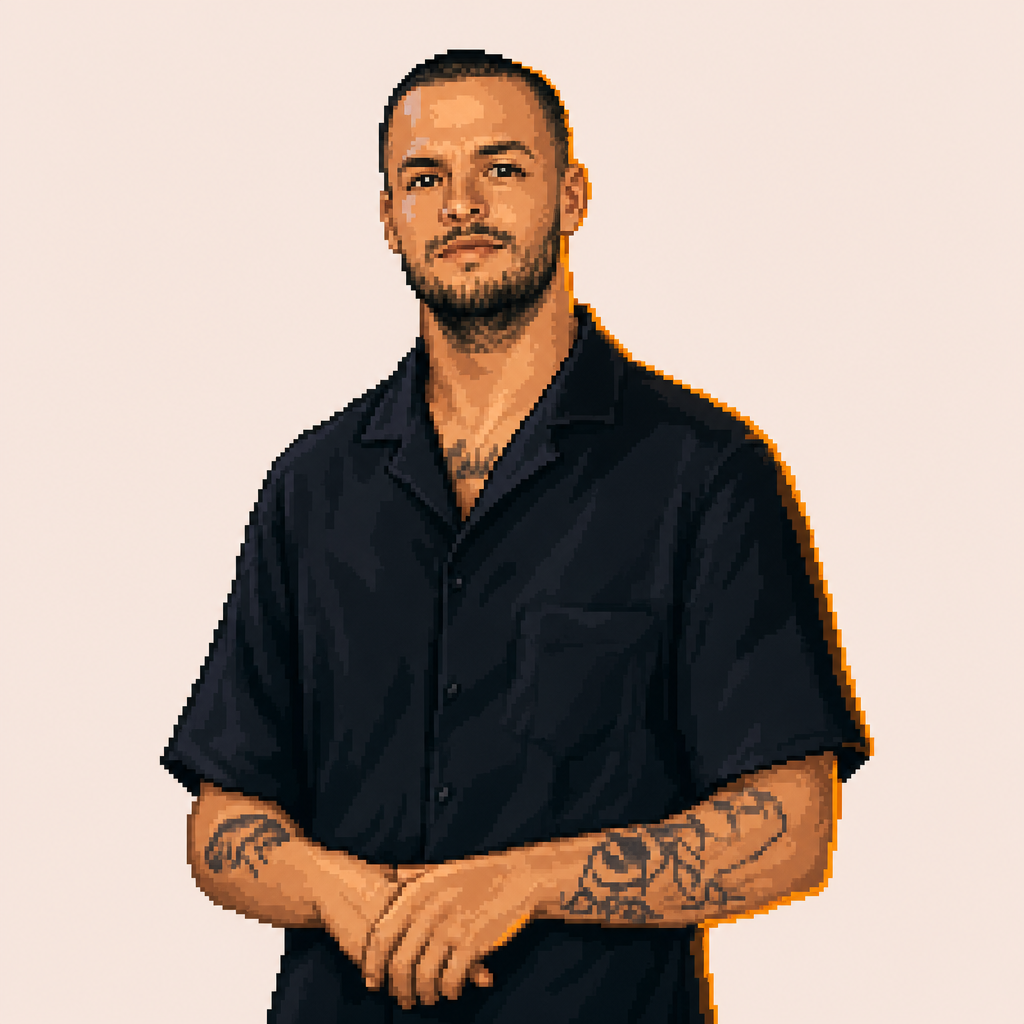 Pixel portrait of Saymon Umanskiy